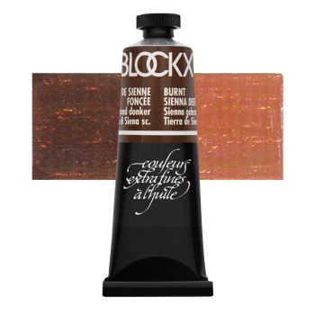 Blockx Oil Color 35 ml Tube - Burnt Sienna Deep