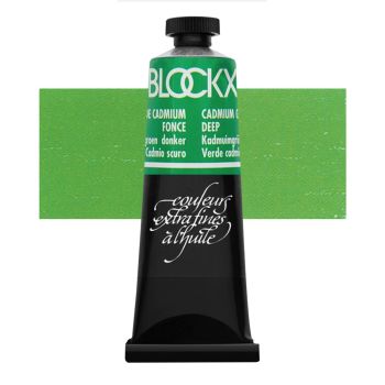 Blockx Oil Color 35 ml Tube - Cadmium Green Deep