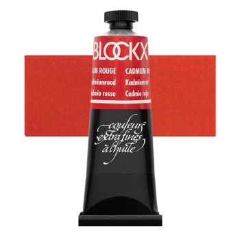Blockx Oil Color, Cadmium Red - 35ml Tube