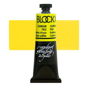 Blockx Oil Color 35 ml Tube - Cadmium Yellow Pale