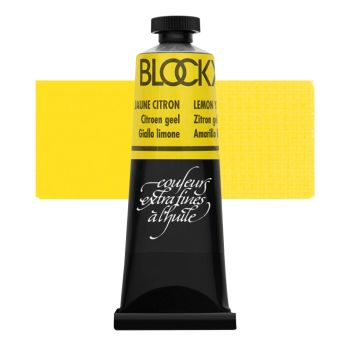 Blockx Oil Color 35 ml Tube - Lemon Yellow