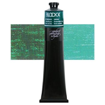 Blockx Oil Color 200 ml Tube - Viridian Green
