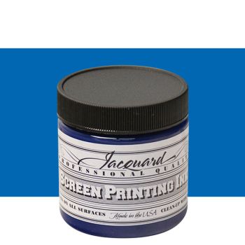Jacquard Screen Printing Ink 4 oz Jar - Blue