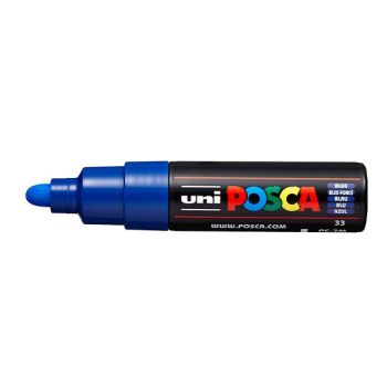 Posca Acrylic Paint Marker 4.5-5.5 mm Broad Bullet Tip Blue