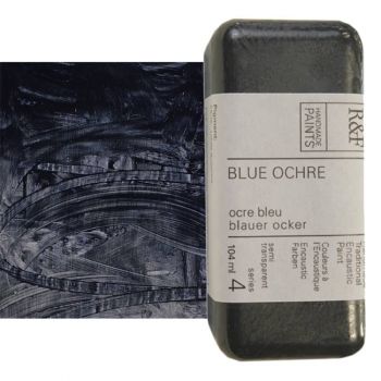 R&F Encaustic Paint 104Ml Blue Ochre