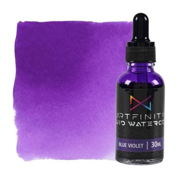 Artfinity Liquid Watercolor - Blue Violet, 30ml Bottle