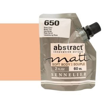 Sennelier Abstract Matt Soft Body Acrylic Blush Tint 60ml