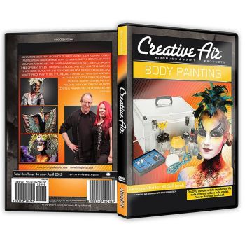Creative Air Body Painting with Living Brush DVD