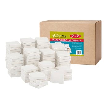 Ultra Mini Canvas Box of 100 2x2" 