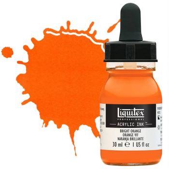 Liquitex Professional Acrylic Ink 30ml Bottle Bright Orange