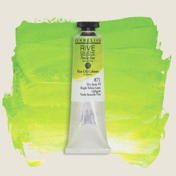 Bright Yellow Green 40ml Sennelier Rive Gauche Fine Oil