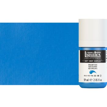 Liquitex Professional Soft Body Acrylic 2oz Brilliant Blue