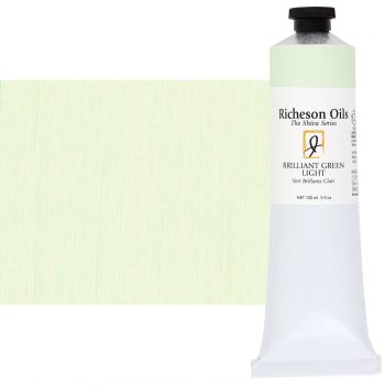 Jack Richeson Oil Color - Brilliant Green Light, 150ml (5oz)
