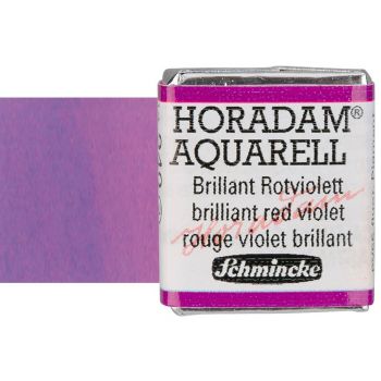 Schmincke Horadam Half-Pan Watercolor Brilliant Red Violet