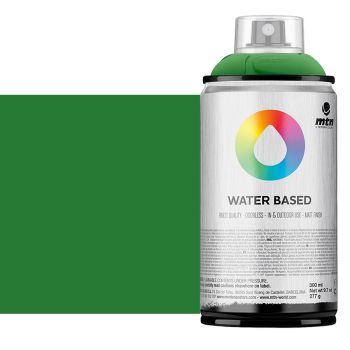 Montana Water Based Spray 300 ml Brilliant Yel Green Dark