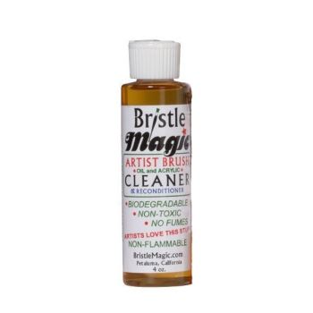 Bristle Magic Artist Brush Cleaner and Conditioner 4 oz. Bottle