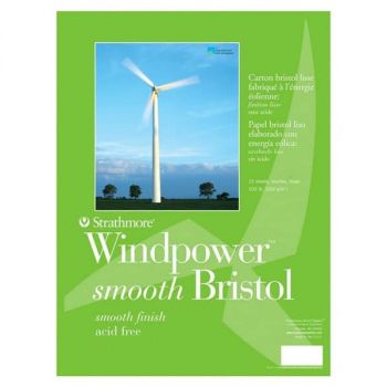 Strathmore Windpower Bristol Smooth Pad 14x17"