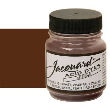 Jacquard Acid Dye 1/2 oz Brown