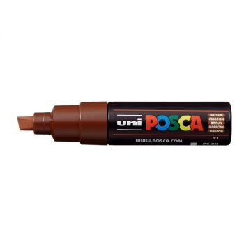 Posca Acrylic Paint Marker 0.8 mm Broad Tip Brown