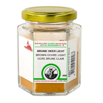 Old Holland Classic Pigment Brown Ochre Light 80g