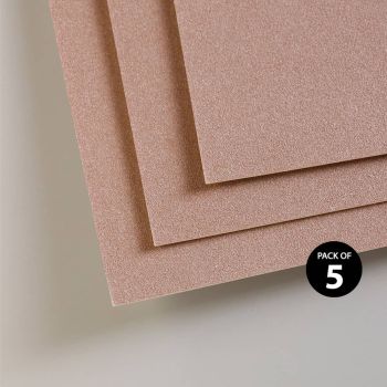 Pastelmat Sheet - Brown, 50 x 70 cm (Pack of 5)