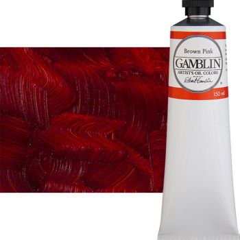 Gamblin Artist's Oil Color 150 ml Tube - Brown Pink
