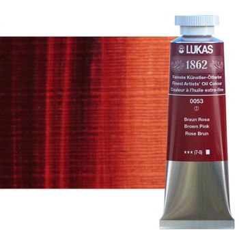 LUKAS 1862 Oil Color 37 ml Brown Pink