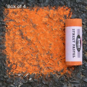 Box of 4 Soho Jumbo Street Pastels Brown Red