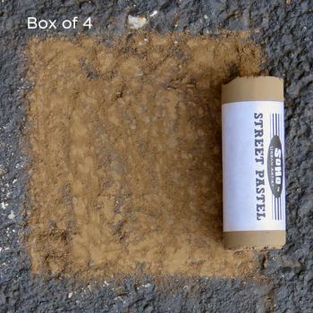 Box of 4 Soho Jumbo Street Pastels Brown