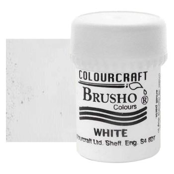 Brusho Crystal Colours 15 grams - White