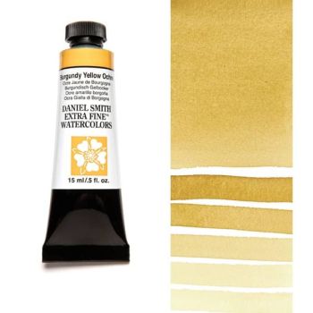 Daniel Smith Extra Fine Watercolors - Burgundy Yellow Ochre, 15 ml Tube