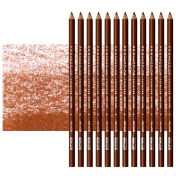 Prismacolor Premier Colored Pencils Set of 12 PC943 - Burnt Ochre
