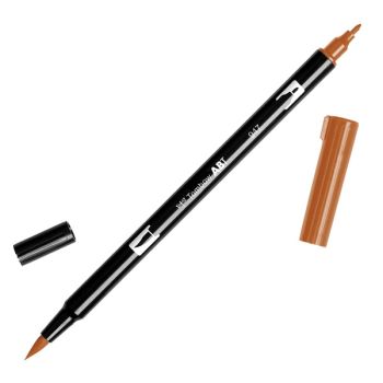 Tombow Dual Brush Pen Burnt Sienna
