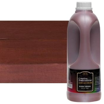 Creative Inspirations Acrylic Paint Burnt Sienna 1.8 liter jug