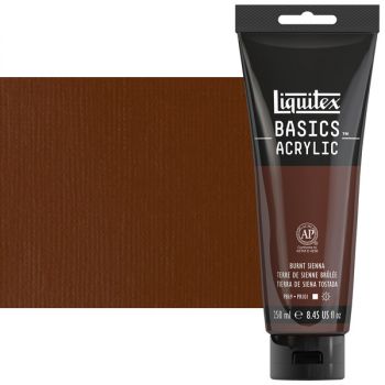 Liquitex Basics Acrylic Paint Burnt Sienna 250ml