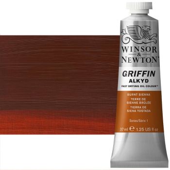 Griffin Alkyd Fast-Drying Oil Color 37 ml Tube - Burnt Sienna 