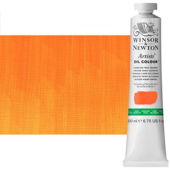 Winsor & Newton Artist Oil 200 ml Cadmium-Free Orange