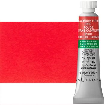 Winsor & Newton Professional Watercolor 5ml Cadmium-Free Red