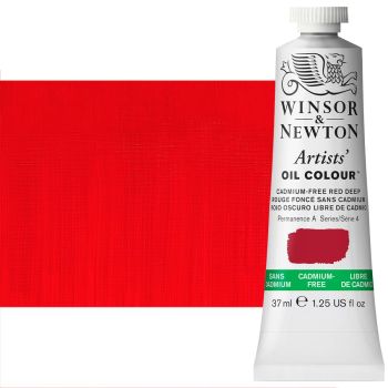 Winsor & Newton Artist Oil 37 ml Cadmium-Free Red Deep