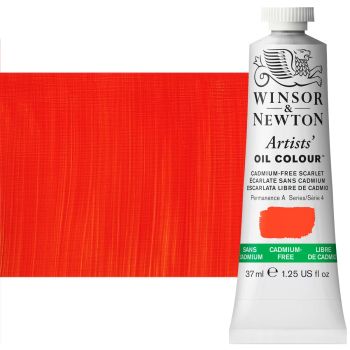 Winsor & Newton Artist Oil 37 ml Cadmium-Free Scarlet
