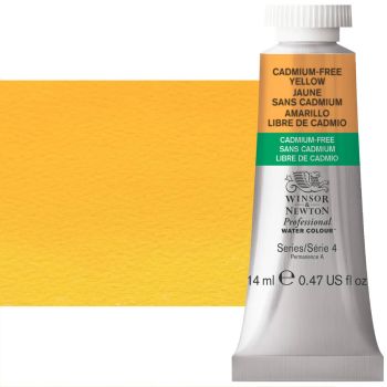 Winsor & Newton Professional Watercolor - Cadmium-Free Yellow, 14ml Tube
