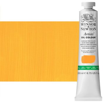 Winsor & Newton Artist Oil 200 ml Cadmium-Free Yellow 