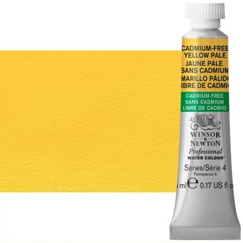 Winsor & Newton Professional Watercolor 5ml Cadmium-Free Yellow Pale