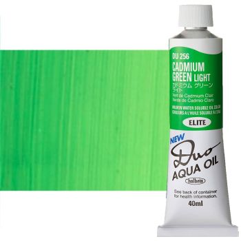 Holbein Duo Aqua Water-Soluble Oil Cadmium Green Light 40ml Elite