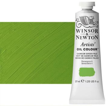 Winsor & Newton Artists' Oil Color 37 ml Tube - Cadmium Green Pale