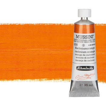 Schmincke Mussini Oil Color 35 ml Tube - Cadmium Orange