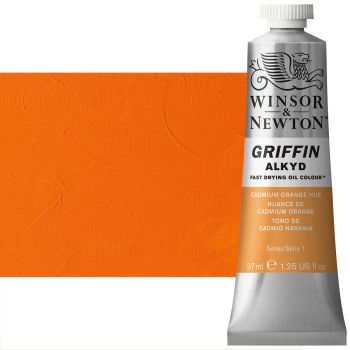 Griffin Alkyd Fast-Drying Oil Color 37 ml Tube - Cadmium Orange Hue