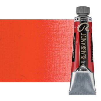 Rembrandt Extra-Fine Artists' Oil - Cadmium Red Deep, 40ml Tube