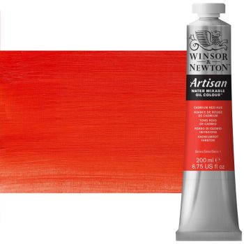 Winsor & Newton Artisan Water Mixable Oil Color - Cadmium Red Hue, 200ml Tube