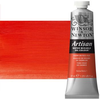 Winsor & Newton Artisan Water Mixable Oil Color - Cadmium Red Hue, 37ml Tube